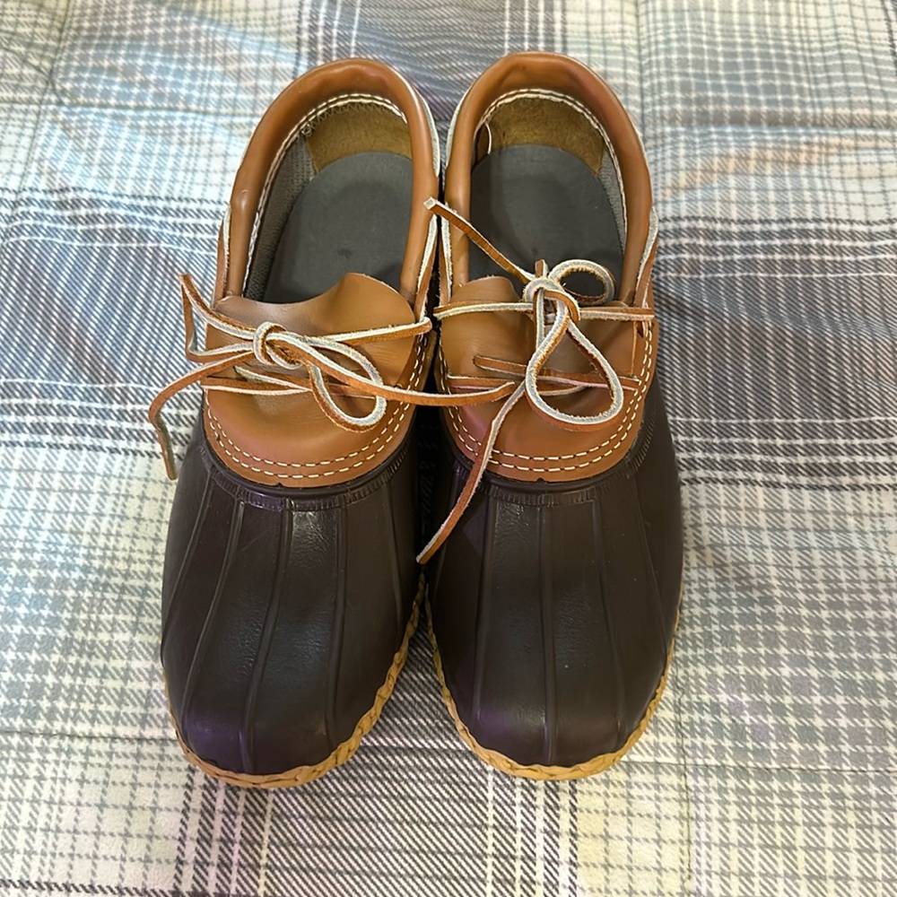 Men’s LL Bean Rubber Moccasin